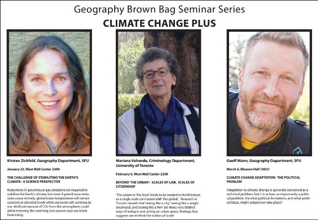 Featured image for “Brown Bag Lectures: Climate Change Plus”