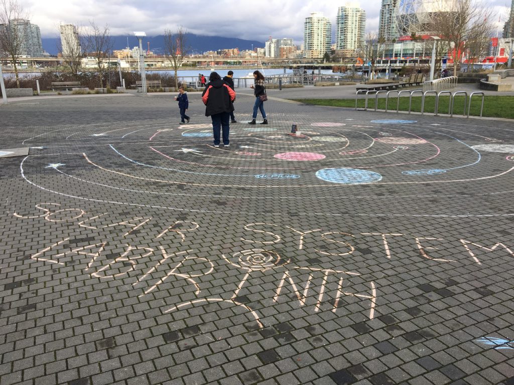 Featured image for “Urban Artist at Work: Solar System Labyrinth”