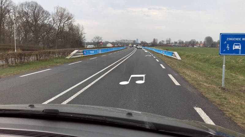 Featured image for “Singing Road in Netherlands Drives Residents Batty”
