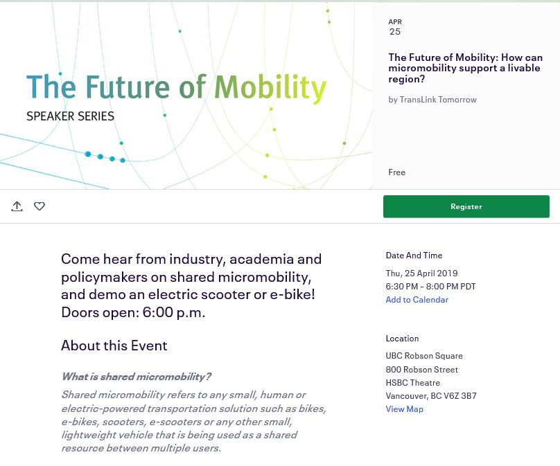 Featured image for “Forum: The Future of Mobility – Apr 25”