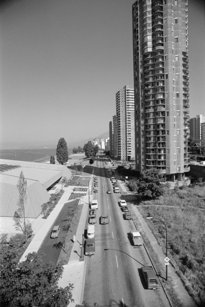 Featured image for “Beach Avenue Vancouver,  1974”