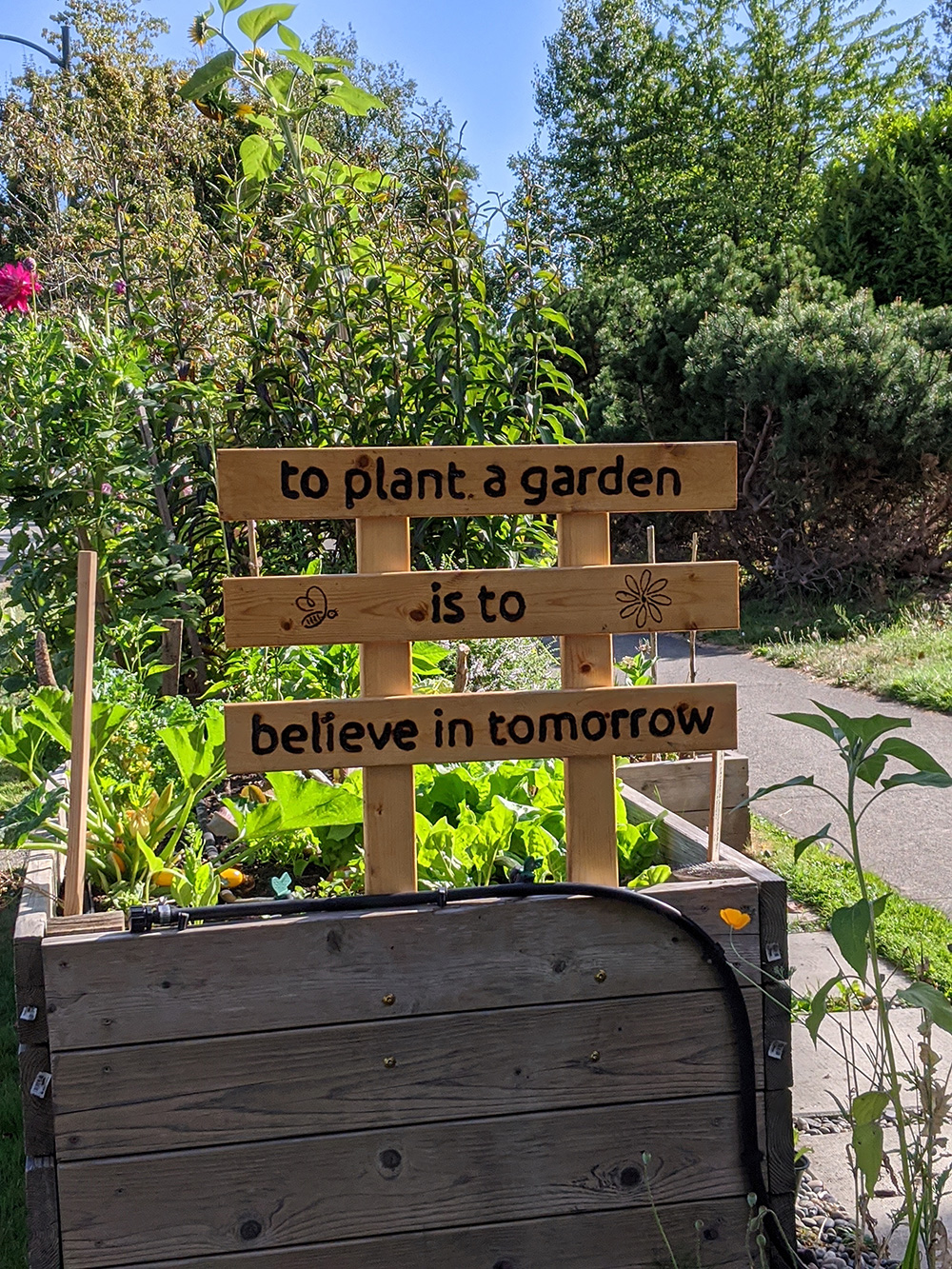 GardenTomorrowSign