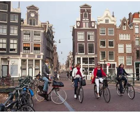 Featured image for “Two-wheelers versus Two-footers in Amsterdam”